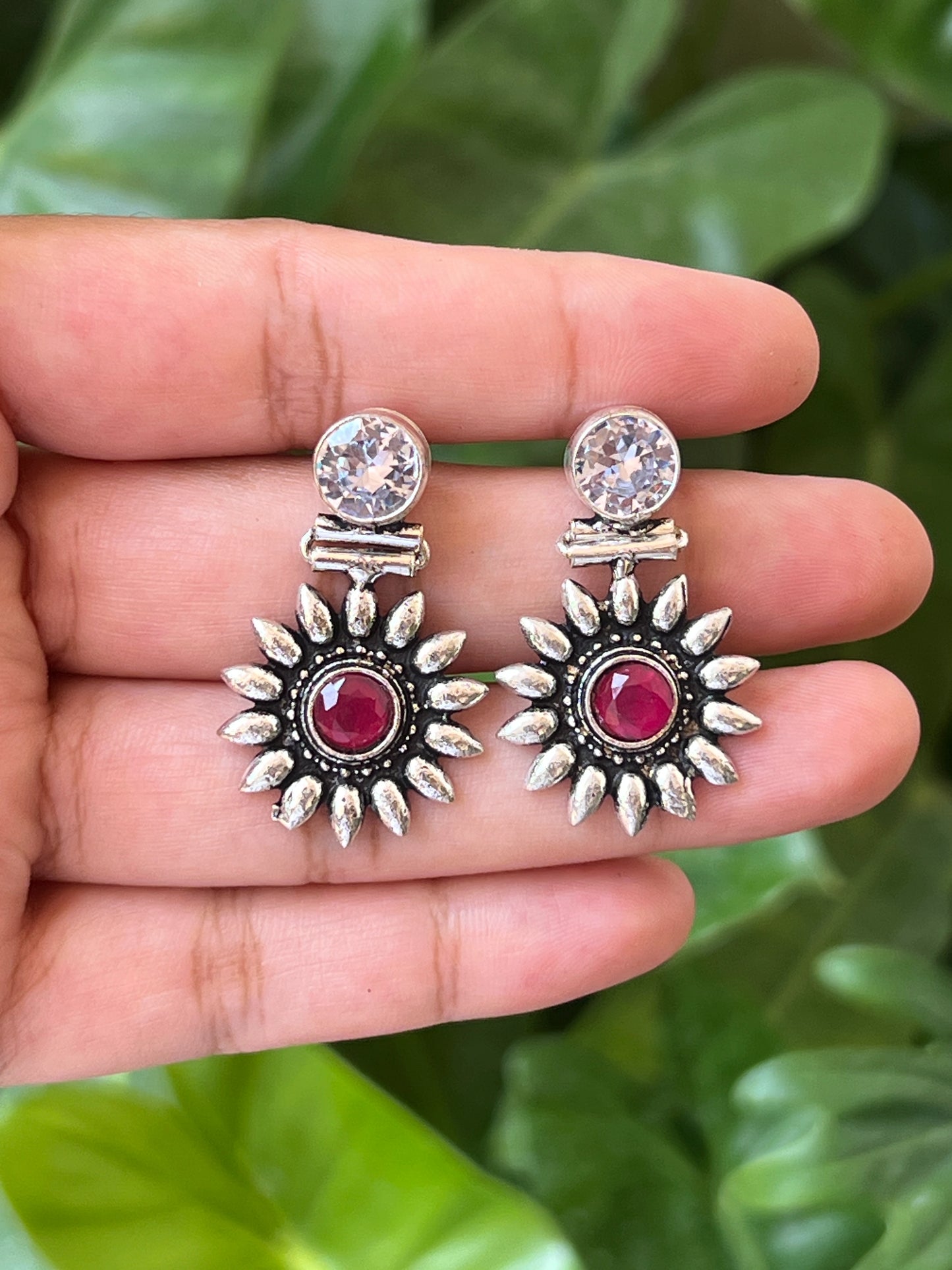 stone earrings