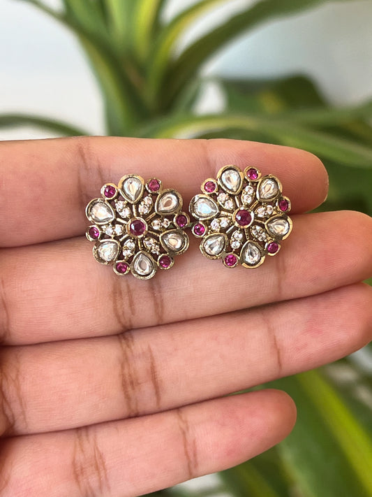 Polki studs