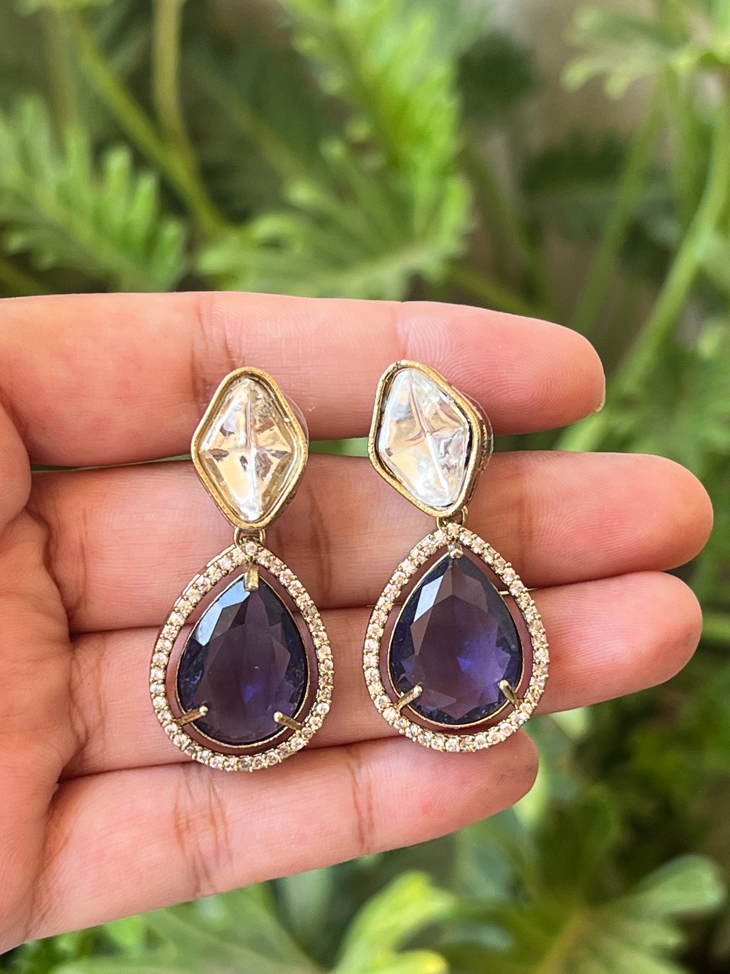 Polki earrings
