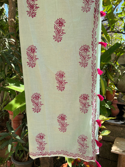 Pushpa latha saree with blouse