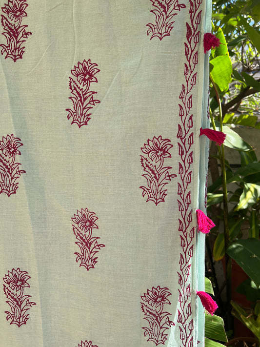 Pushpa latha saree with blouse
