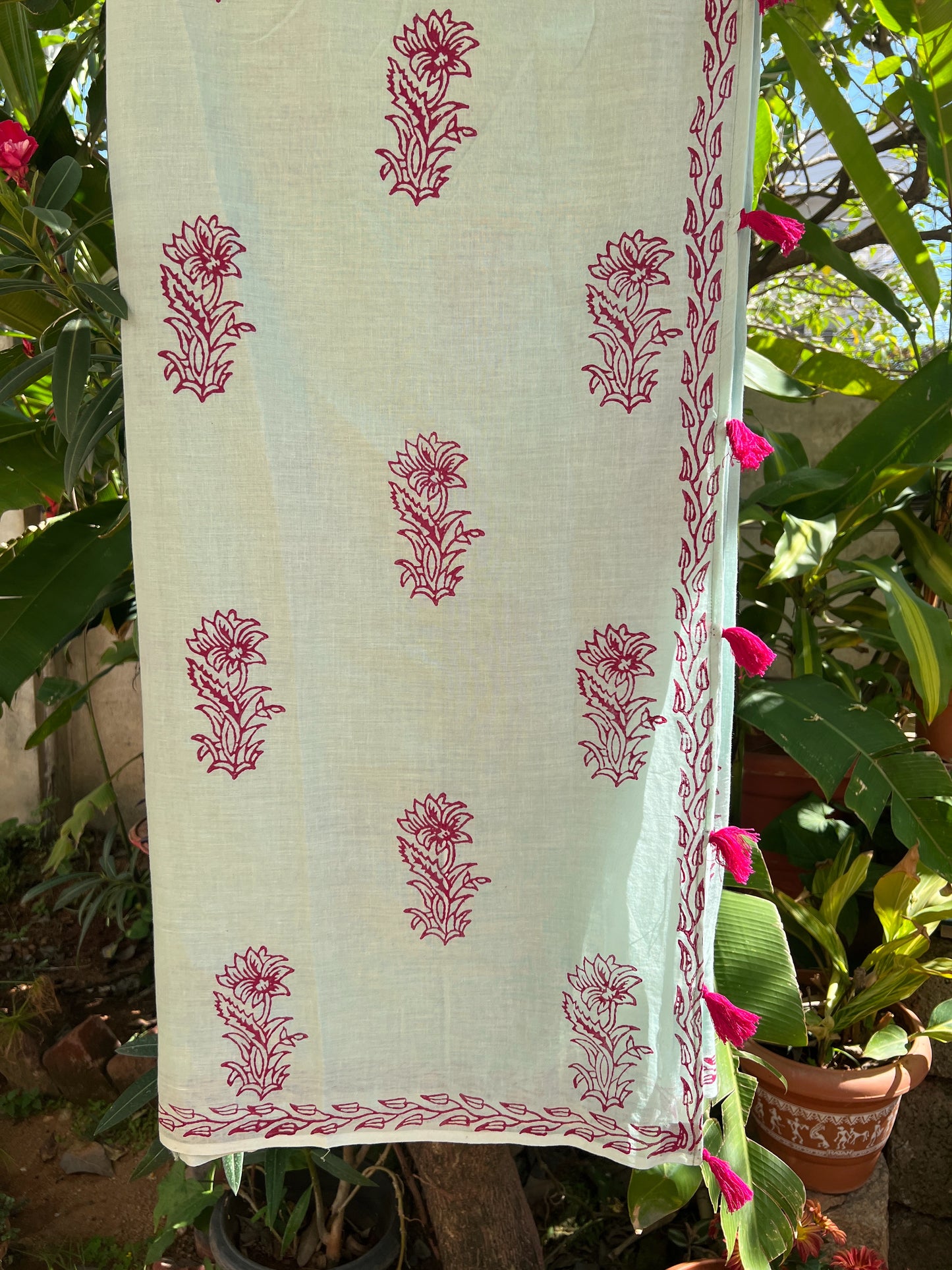 Pushpa latha saree with blouse