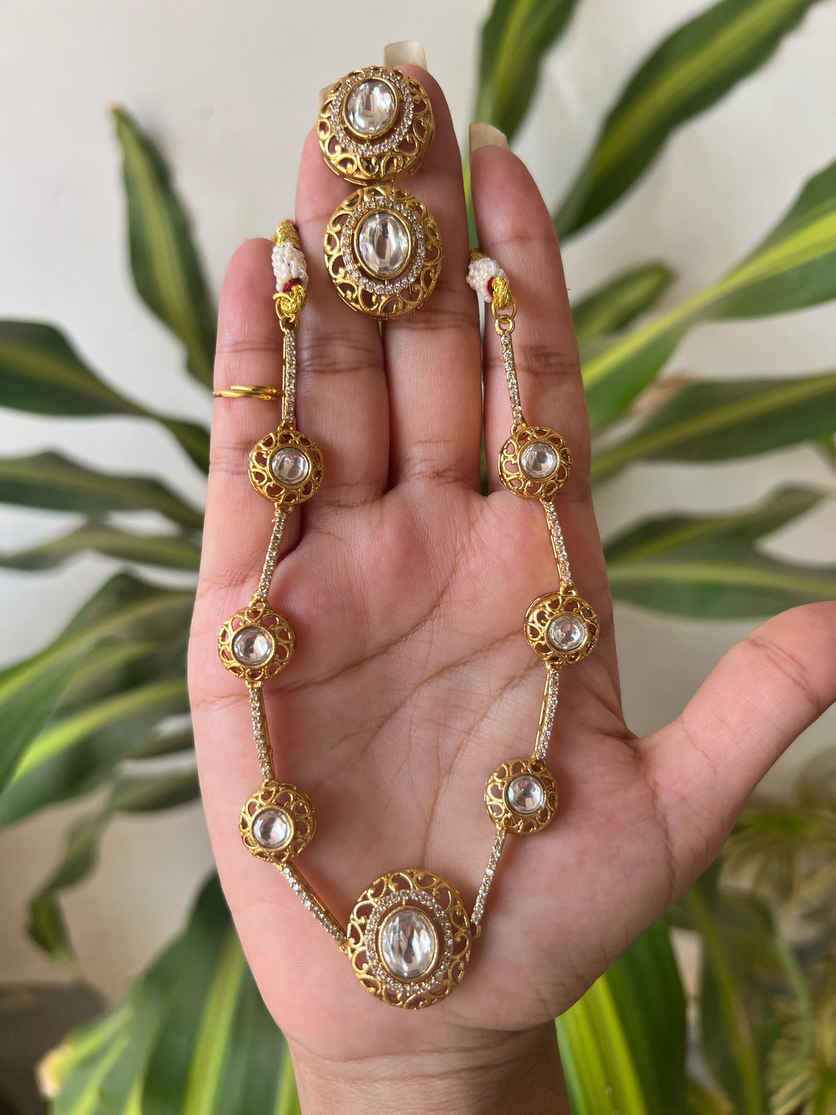 Gold Polish necklace