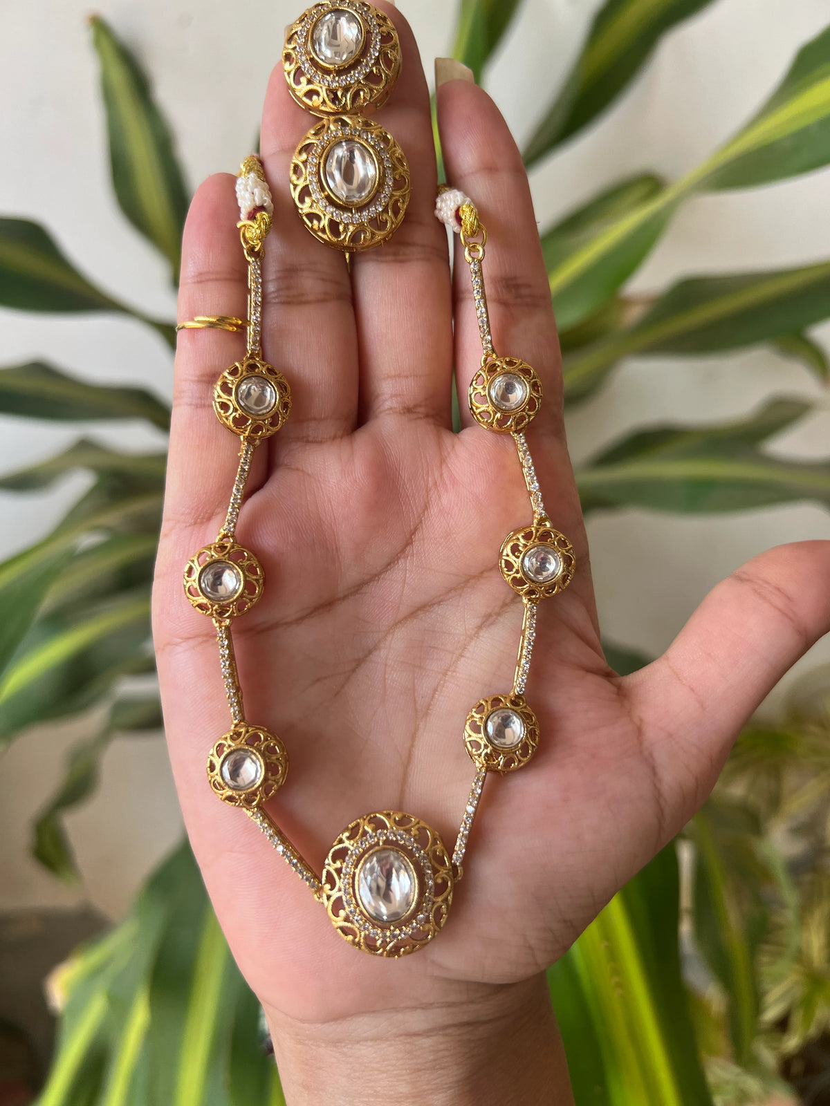 Gold Polish necklace