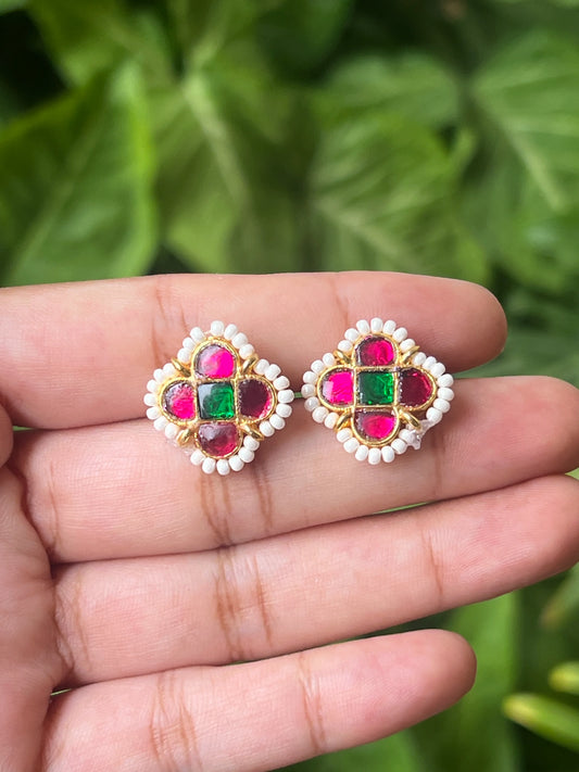 Kundan earings