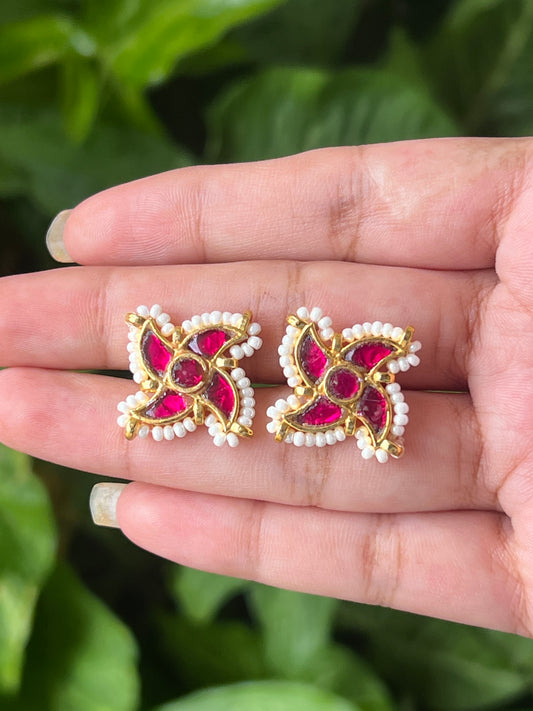 Kundan earings