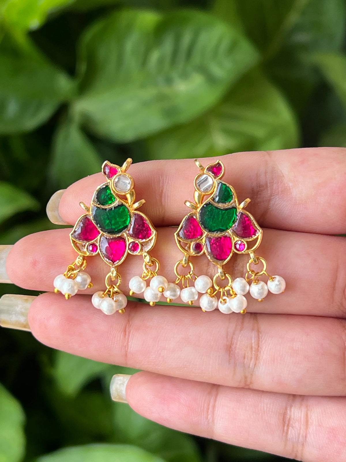 Kundan earings