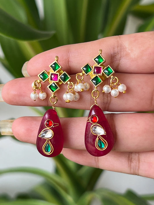 Kundan earings