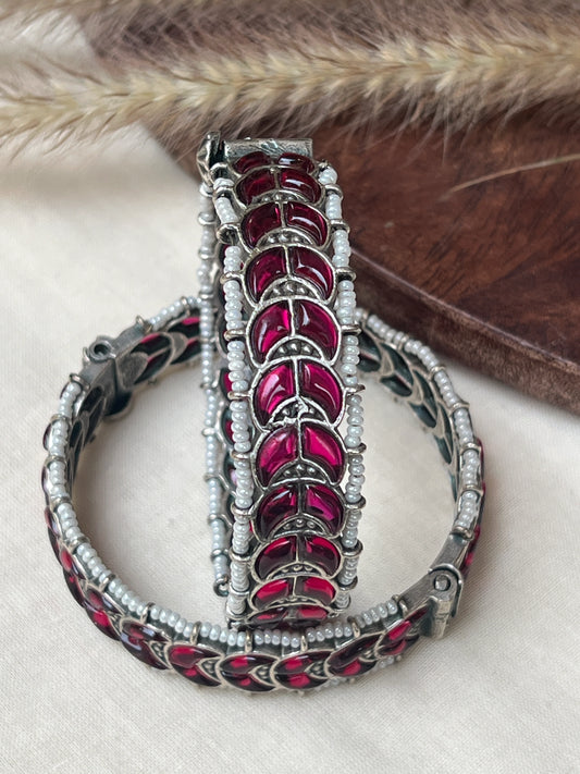 Kundhan stone bangles