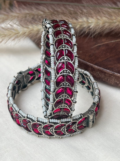 Kundhan stone bangles