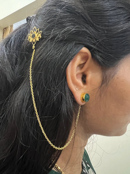 Padmini earrings RED