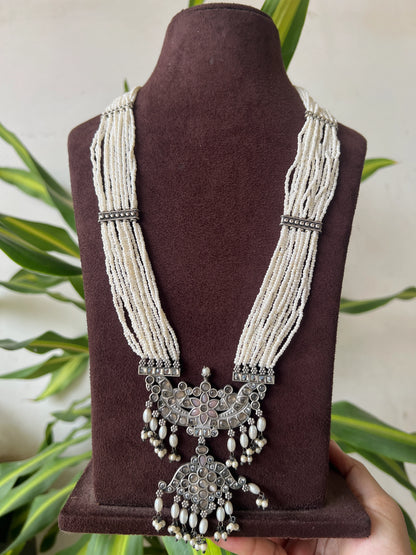 Oxidised necklace