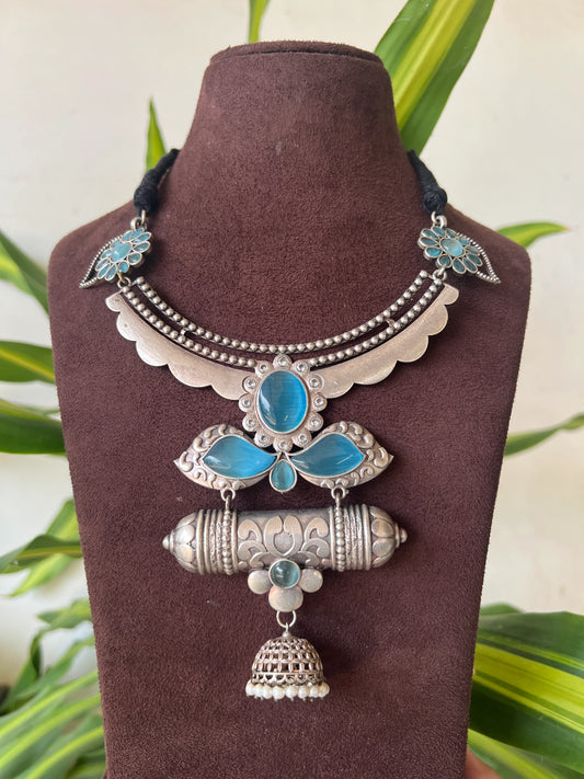 Oxidised necklace set
