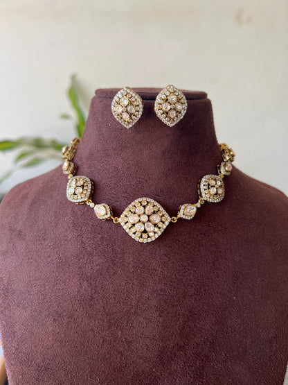 Polki necklace set