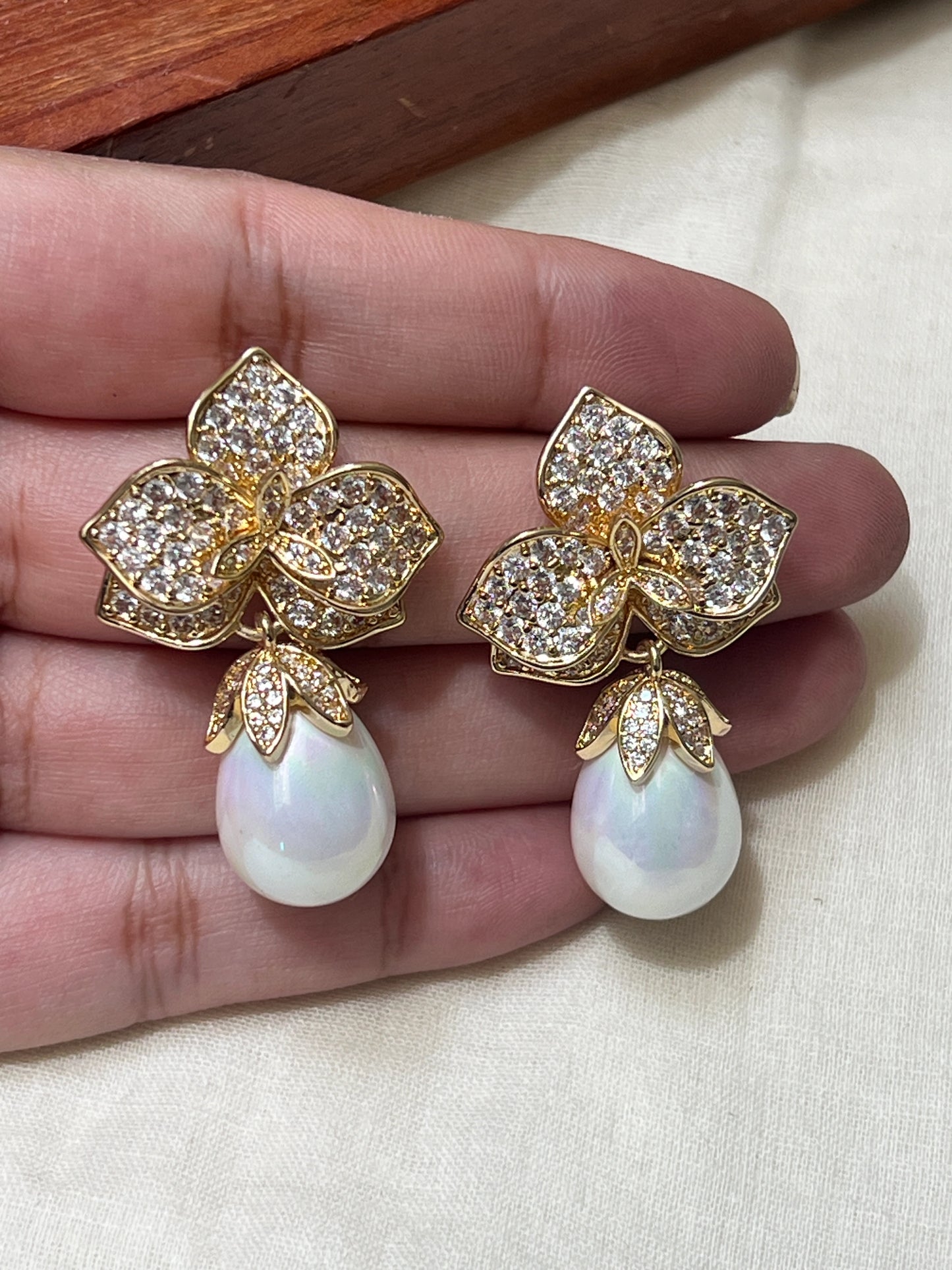 Statement earrings