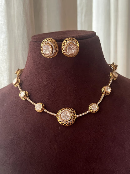 Polki necklace set