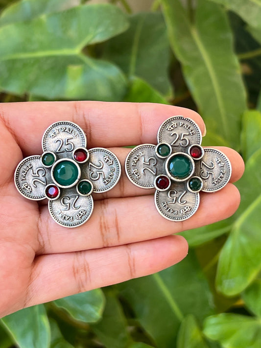 Coin earrings