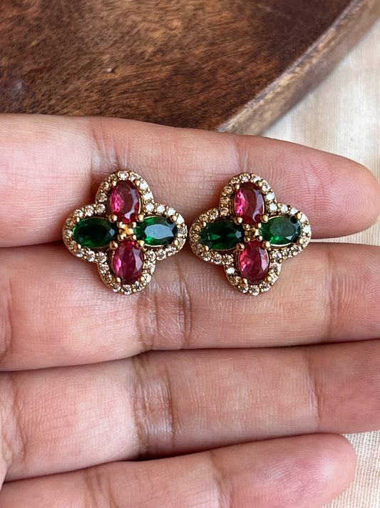 Multi stone studs