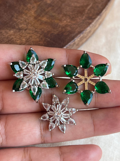 Green 2 in 1 studs