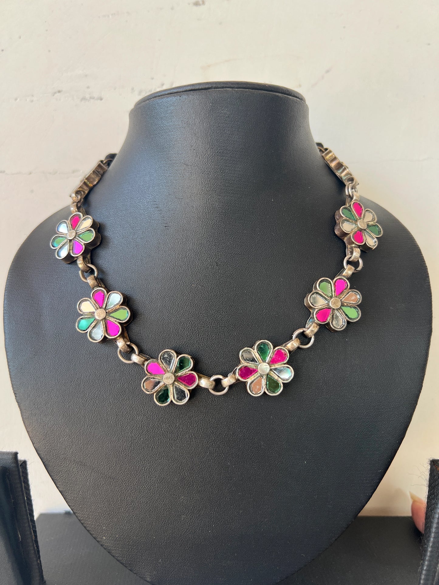 Glass Flower necklace
