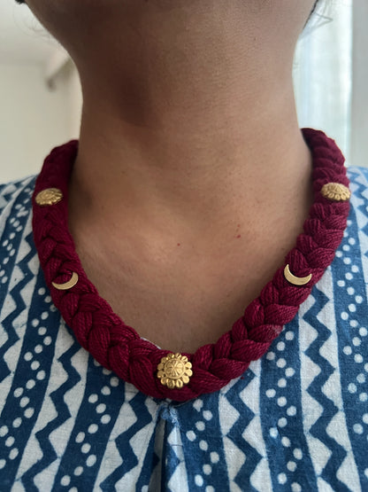 Chandra pushpa necklace