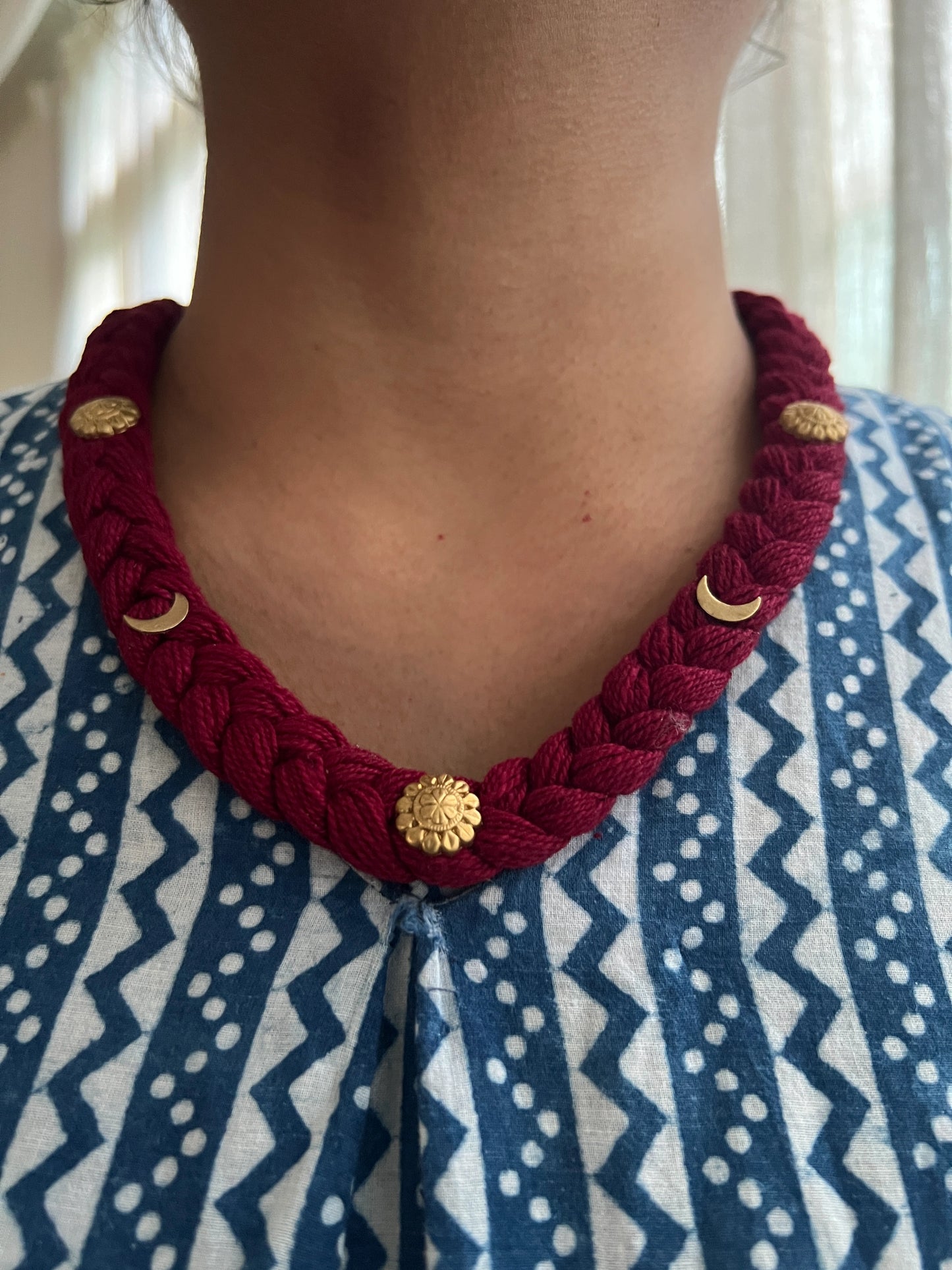 Chandra pushpa necklace
