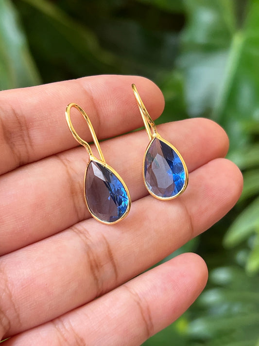 Stone earrings