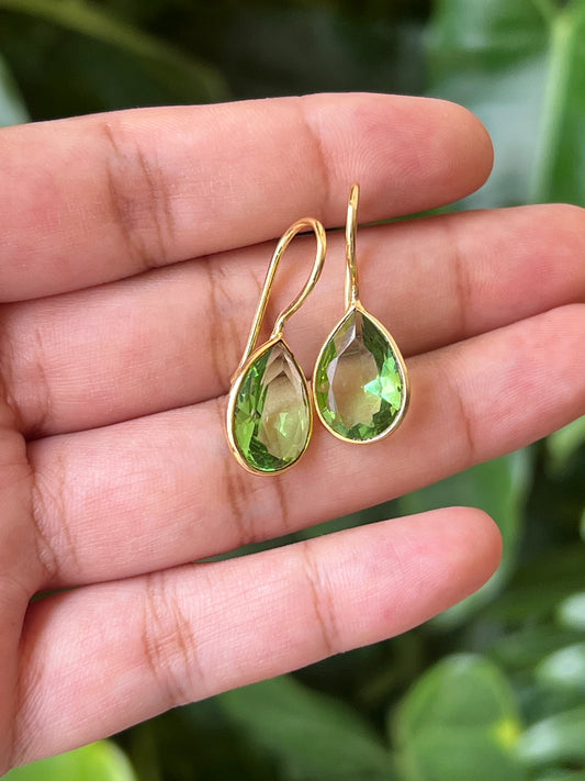 Stone earrings