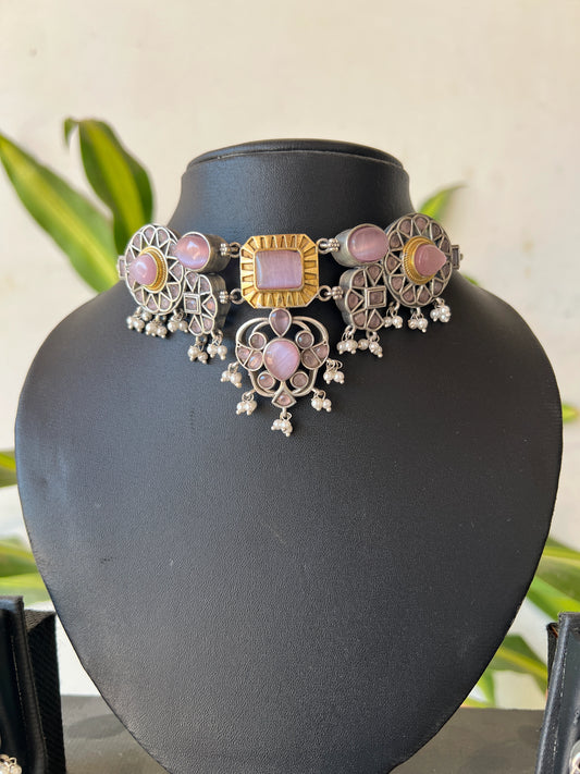 Dual tone necklace