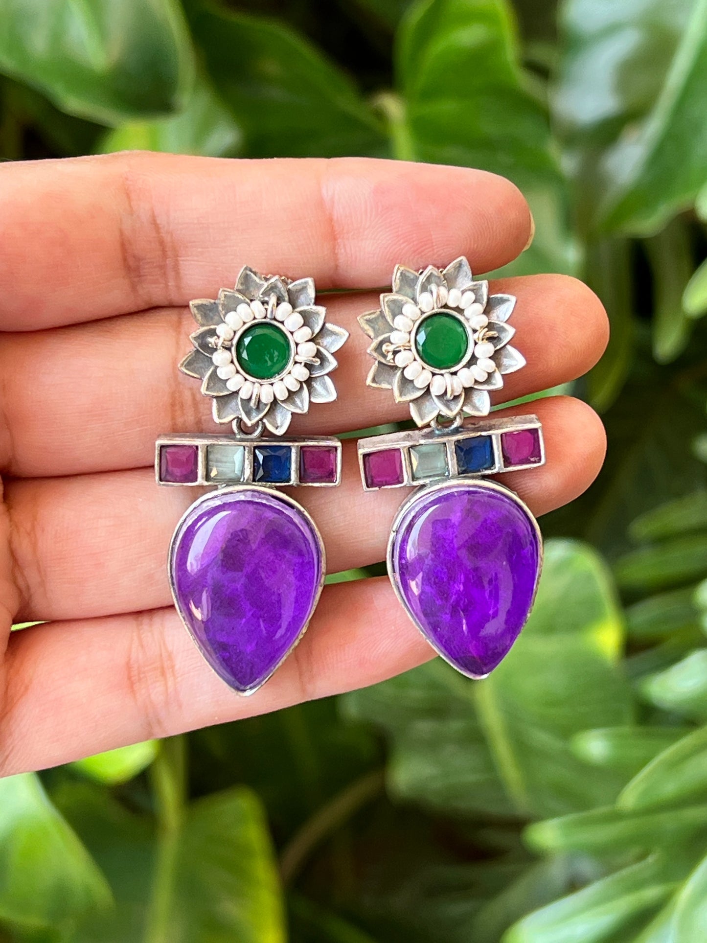 Stone Earrings