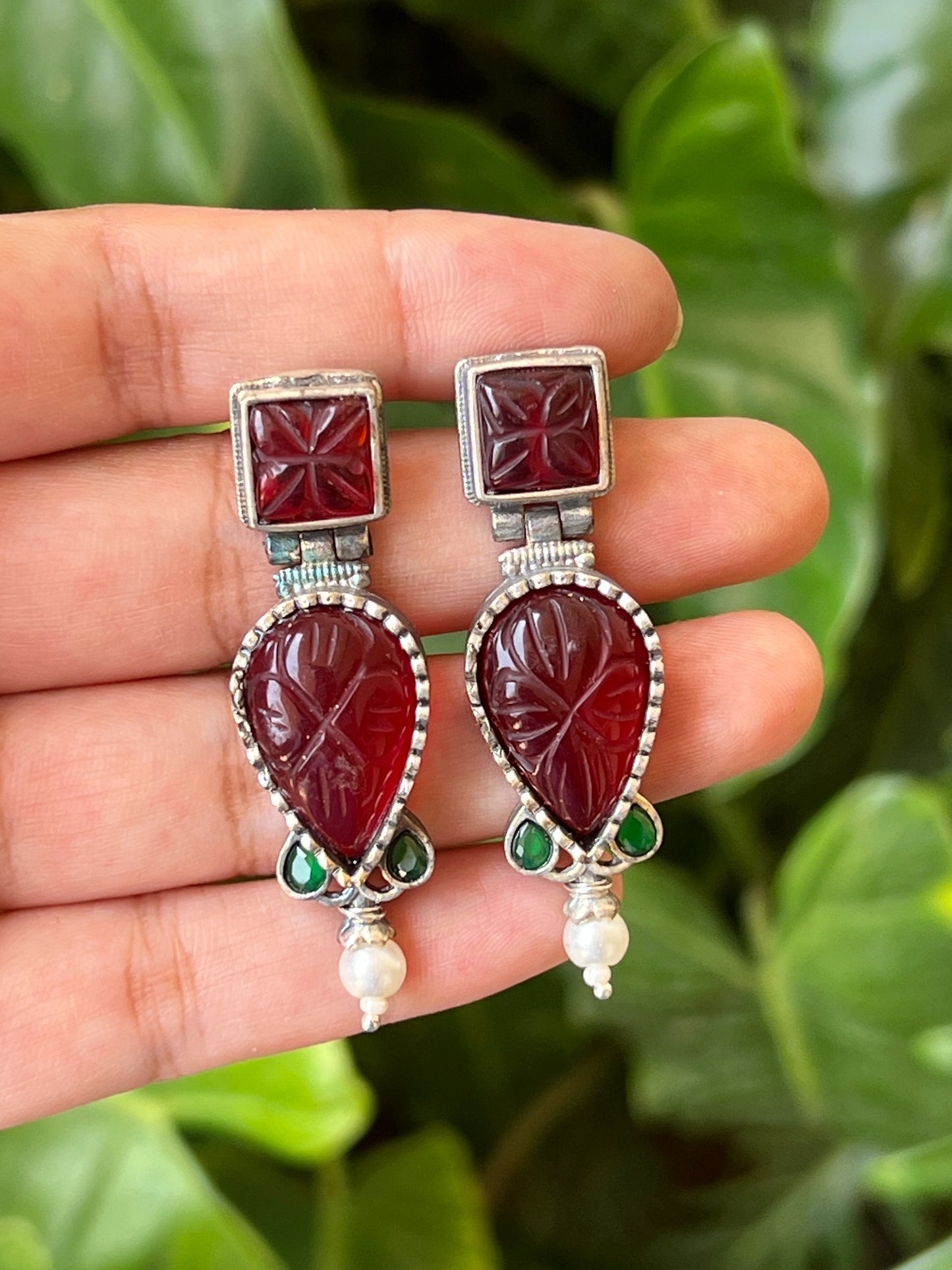 Stone Earrings