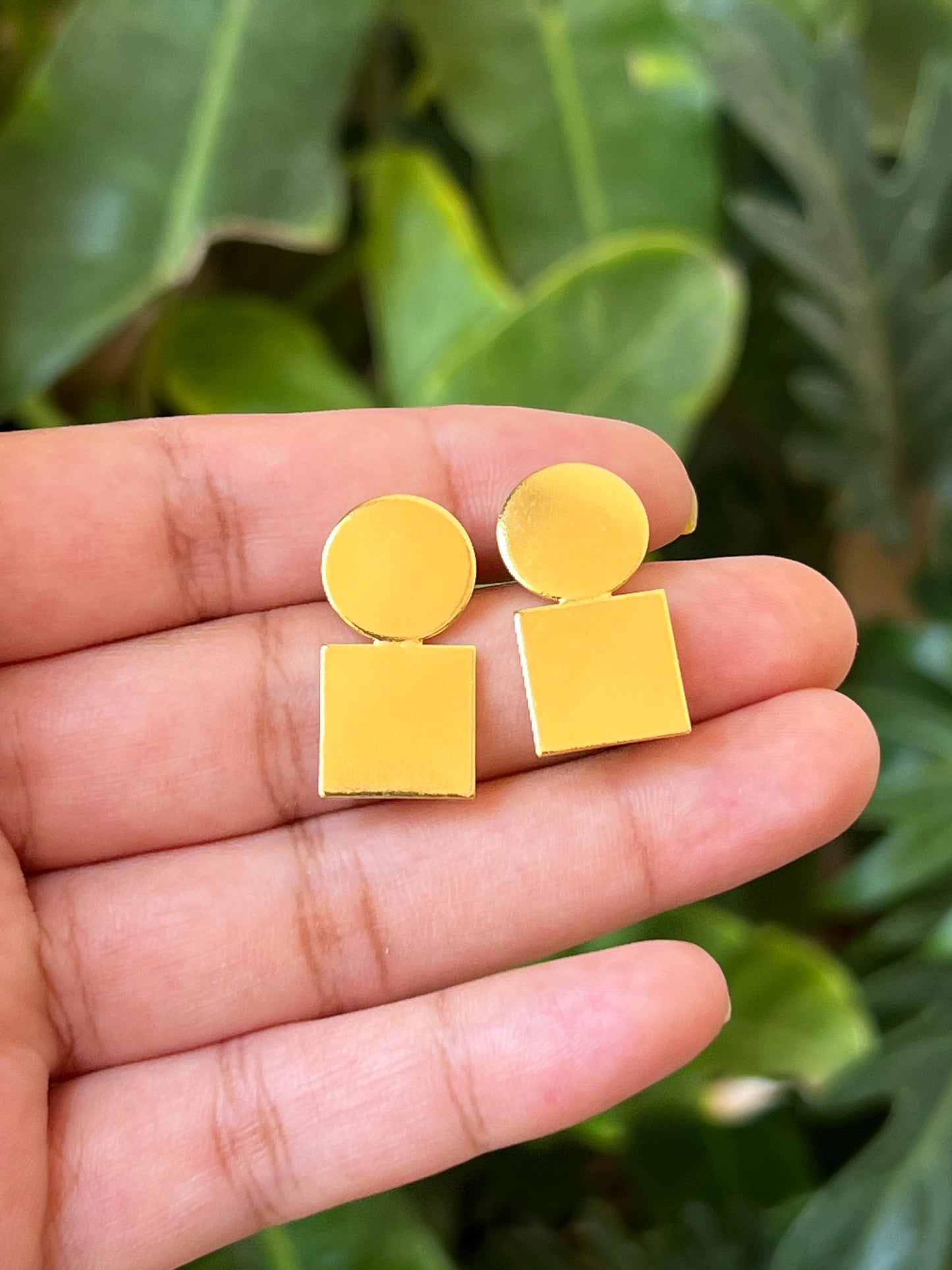 Geometric earrings