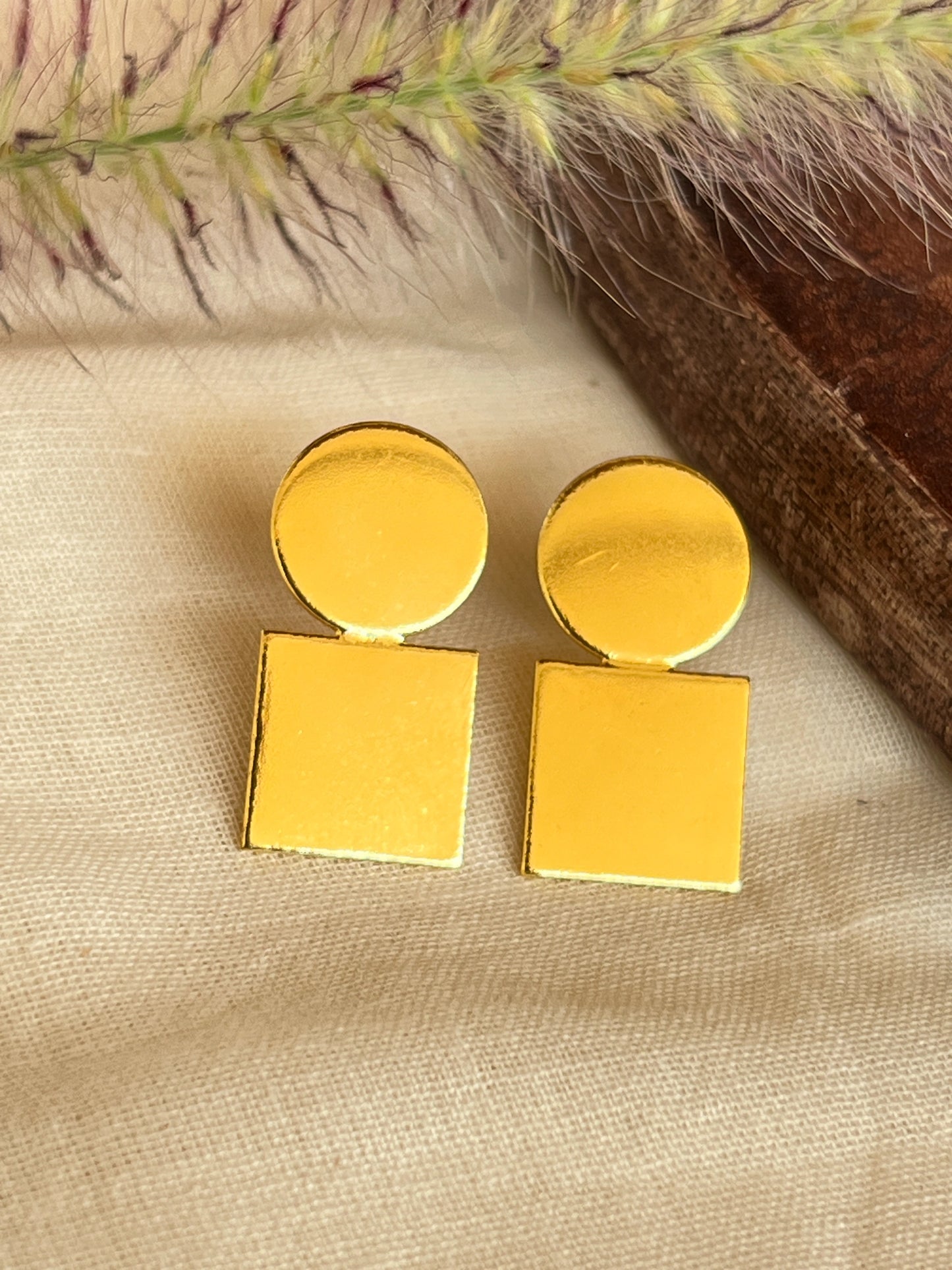 Geometric earrings