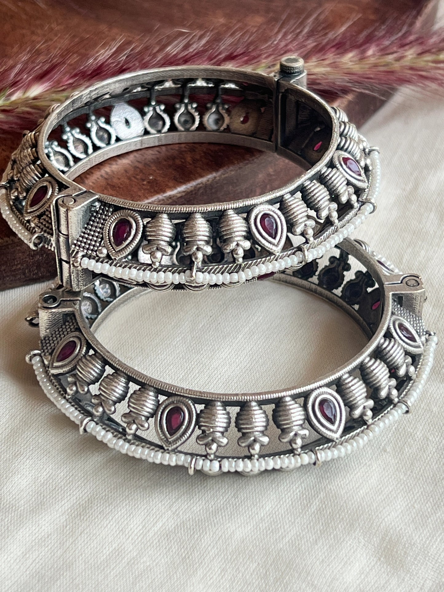 Oxidised bangles