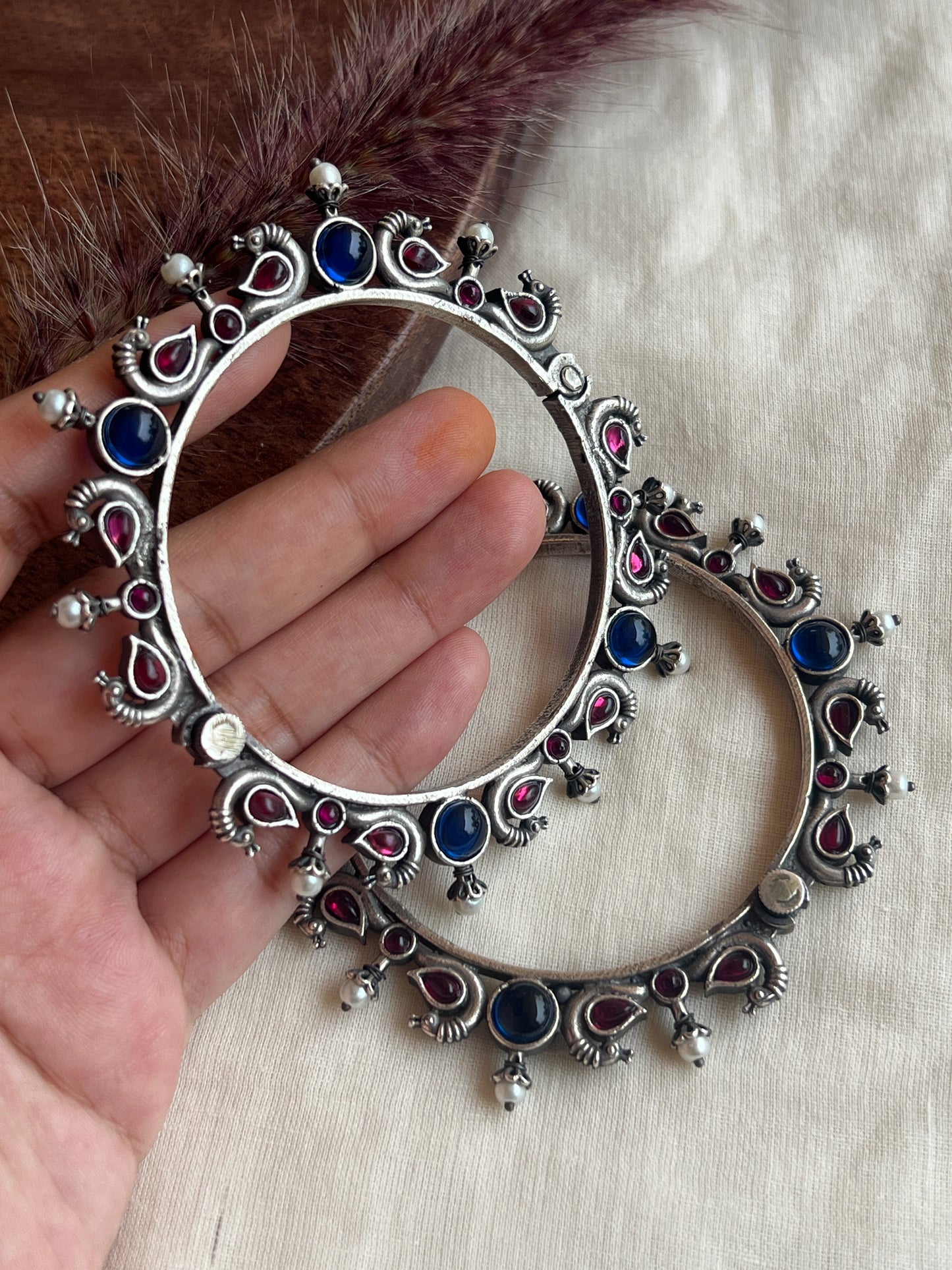 Oxidised bangles