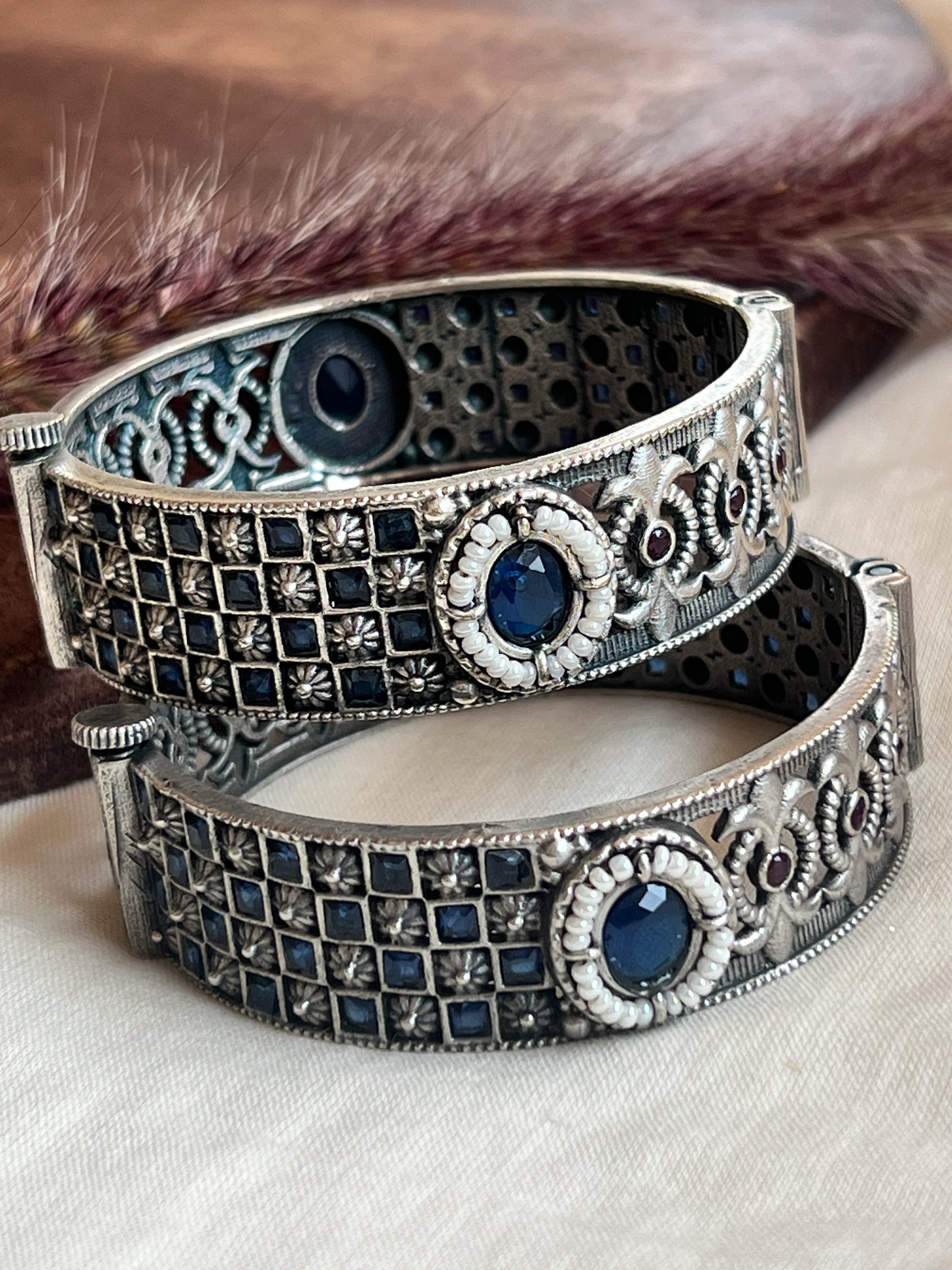 Oxidised bangles