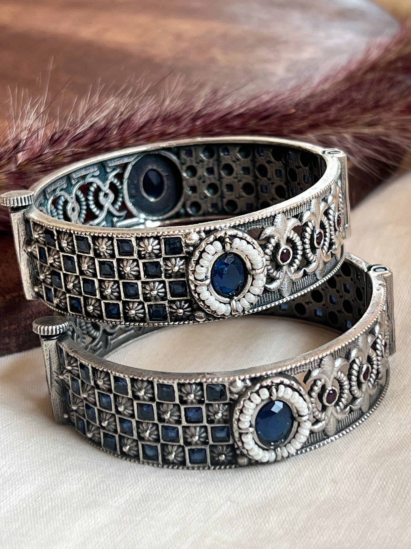 Oxidised bangles