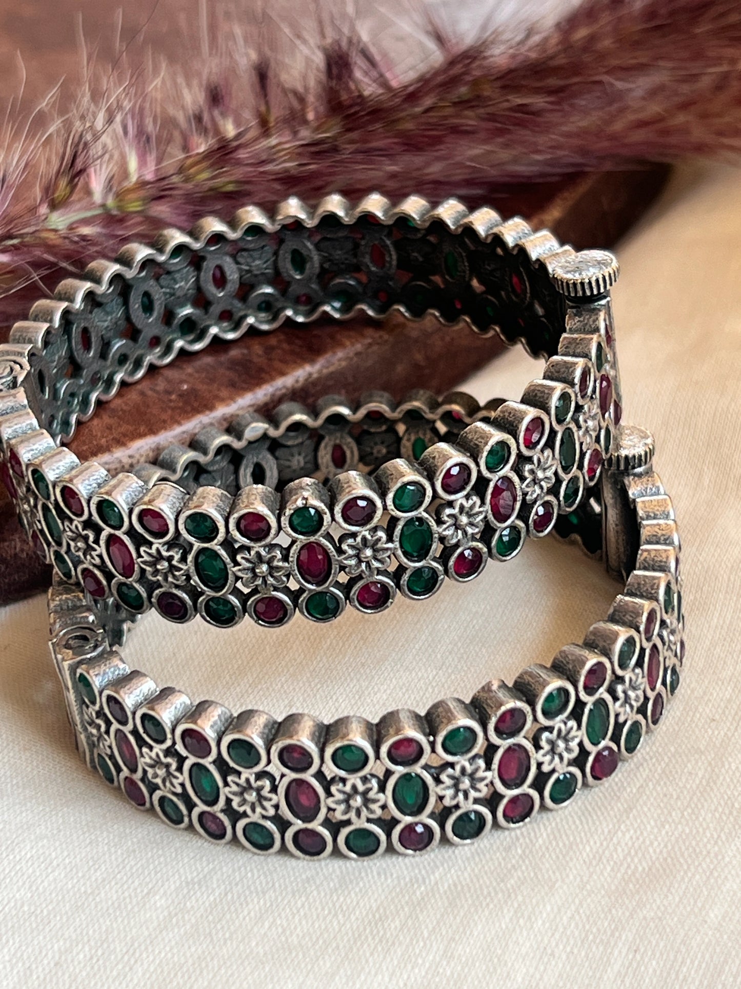 Oxidised bangles
