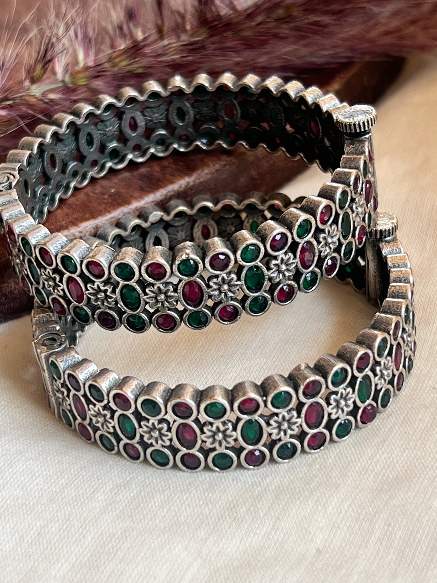 Oxidised bangles