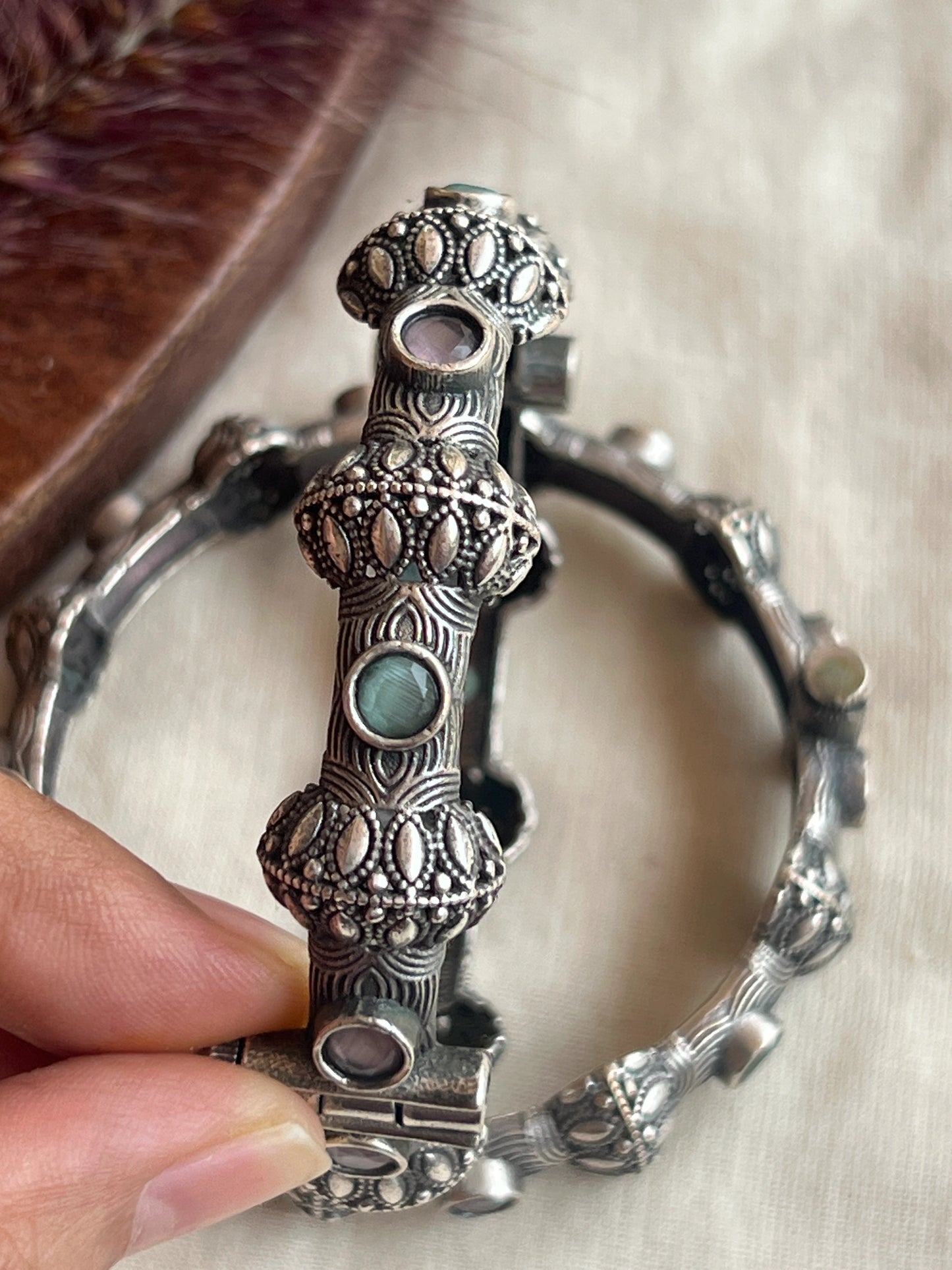 Oxidised bangles