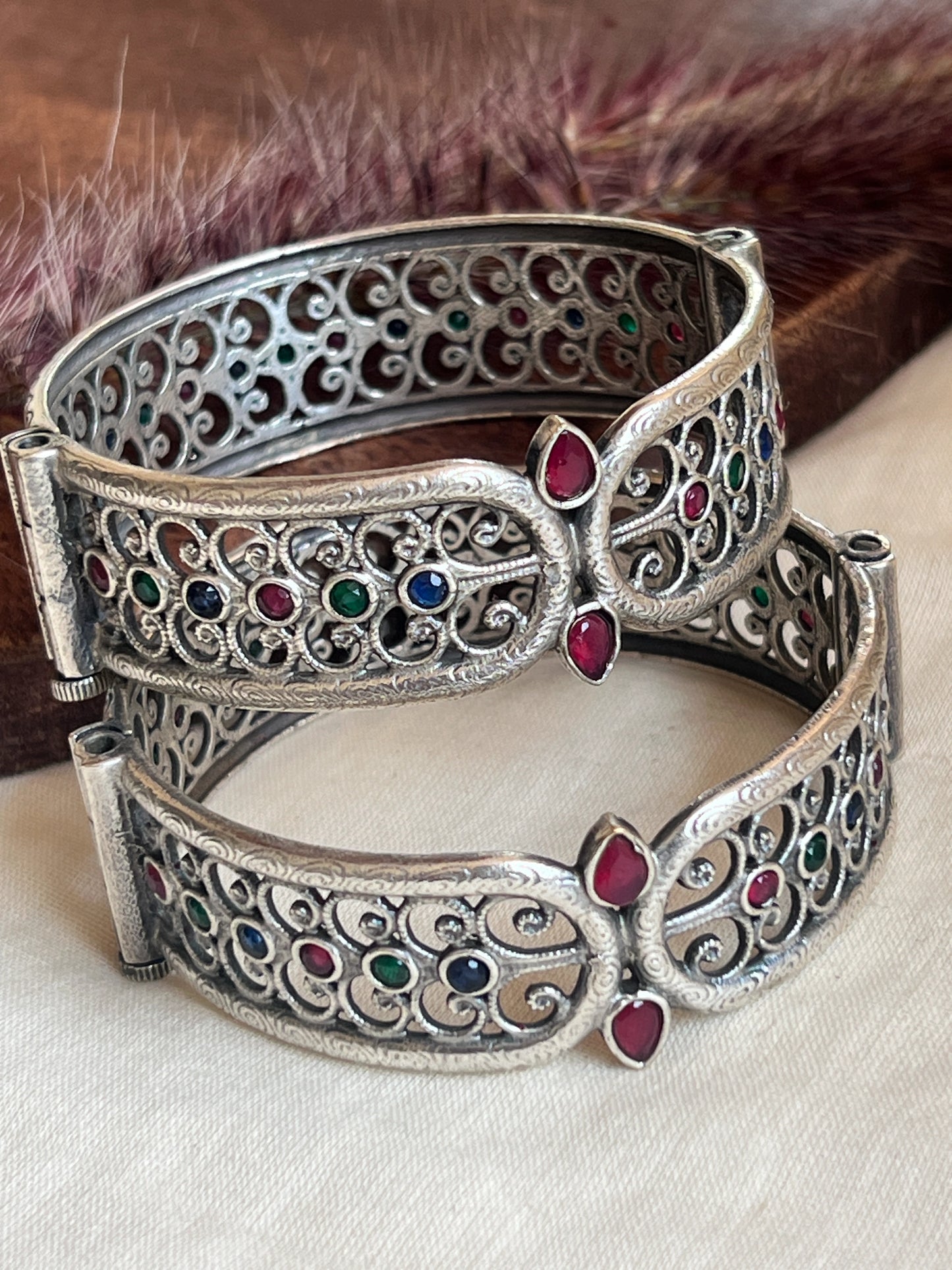Oxidised bangles