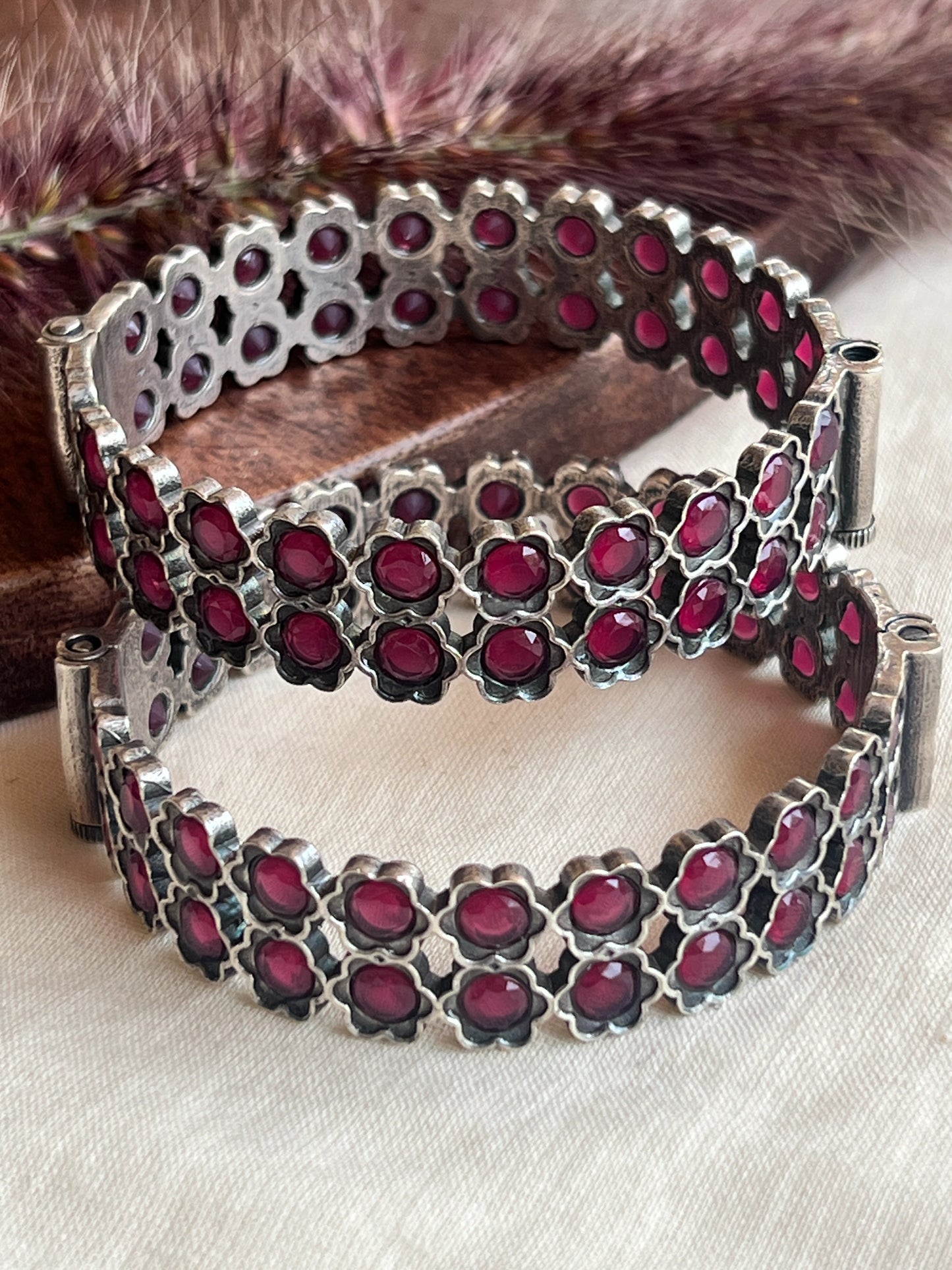 Oxidised bangles