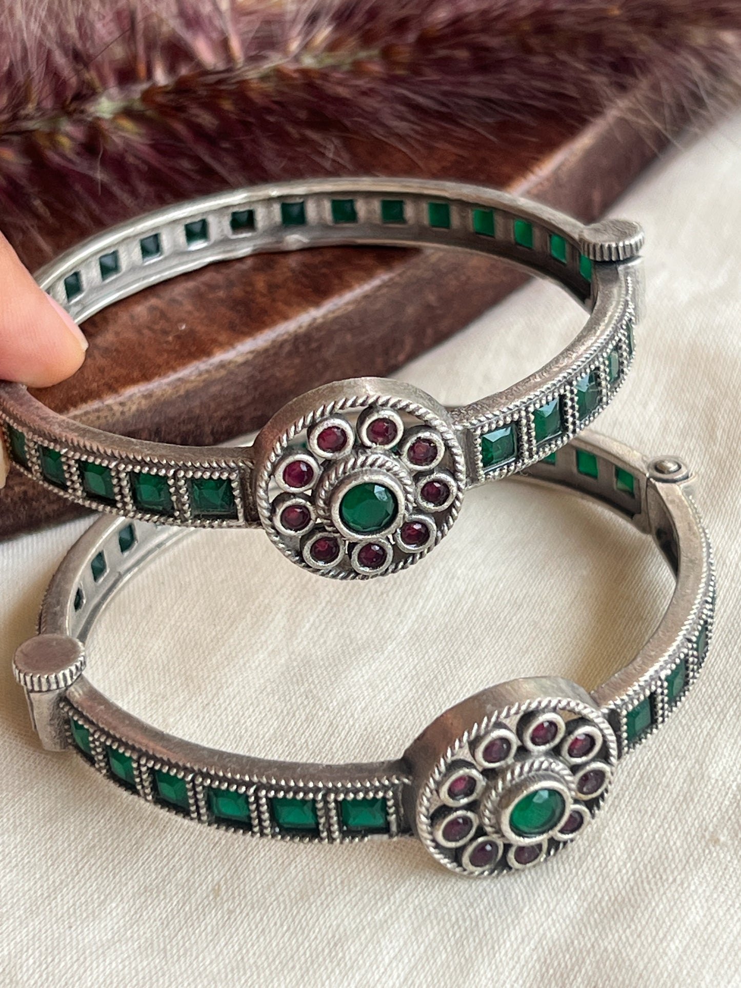 Oxidised bangles