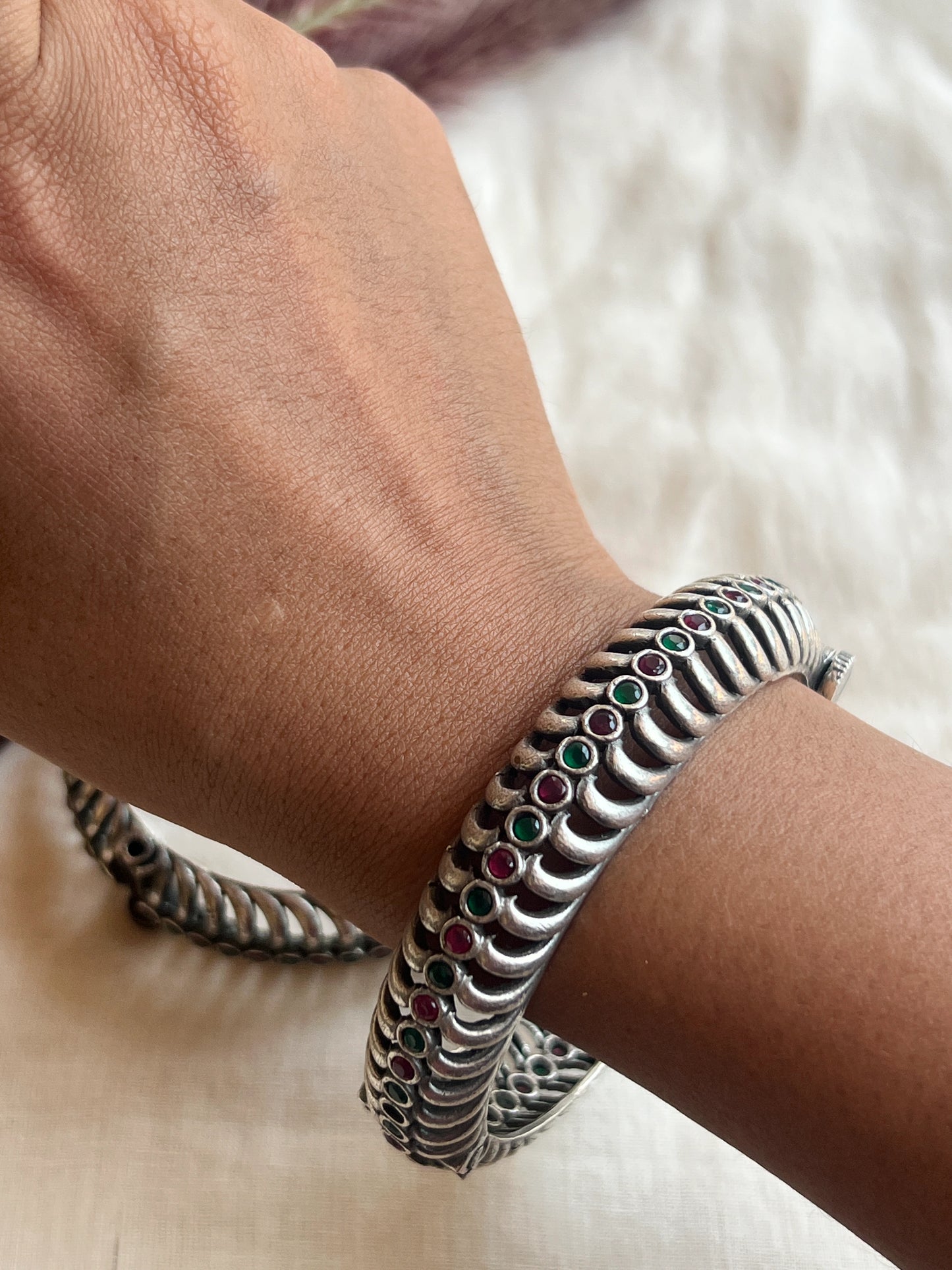 Oxidised bangles