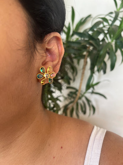 Pastel Stones studs