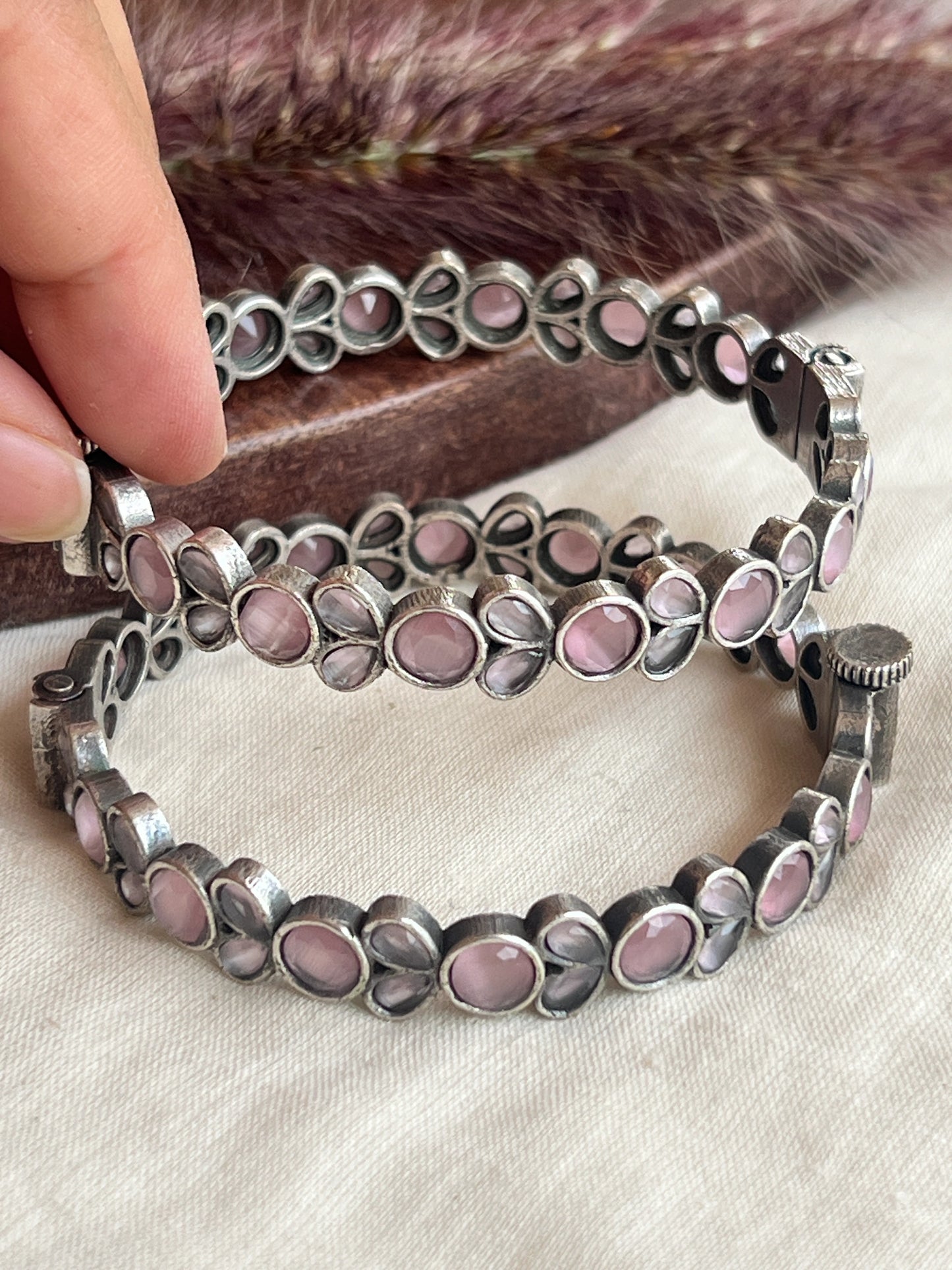 Oxidised bangles
