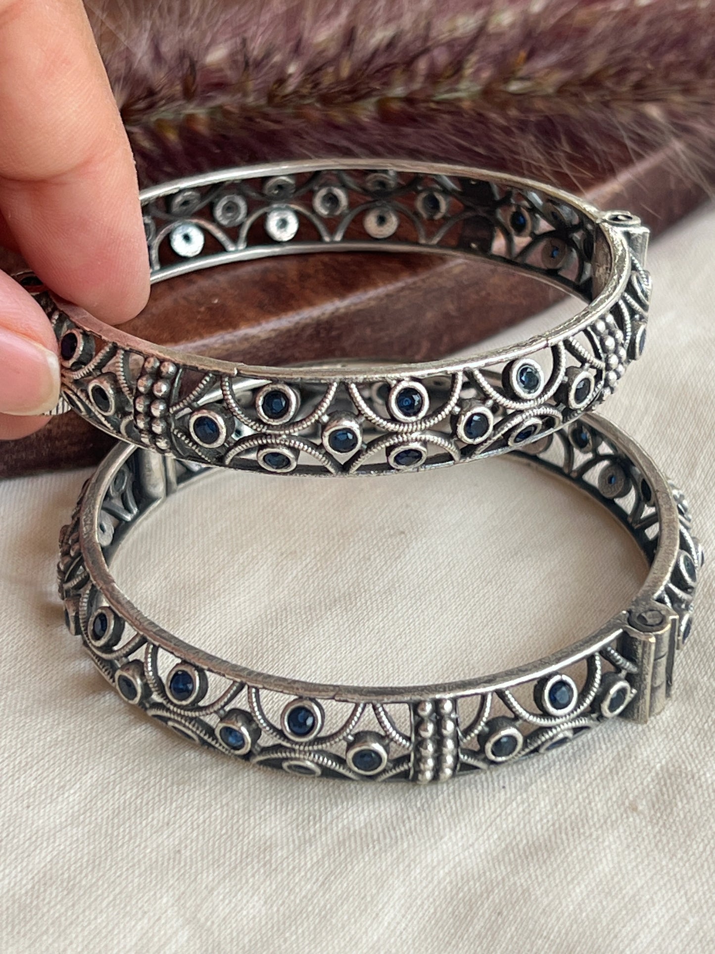 Oxidised bangles