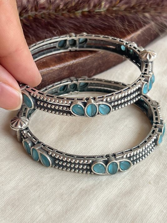 Oxidised bangles