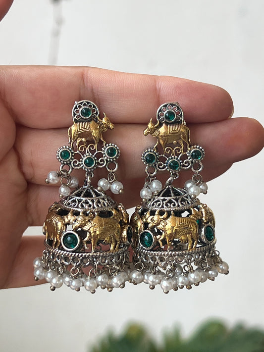 Cow jhumkas