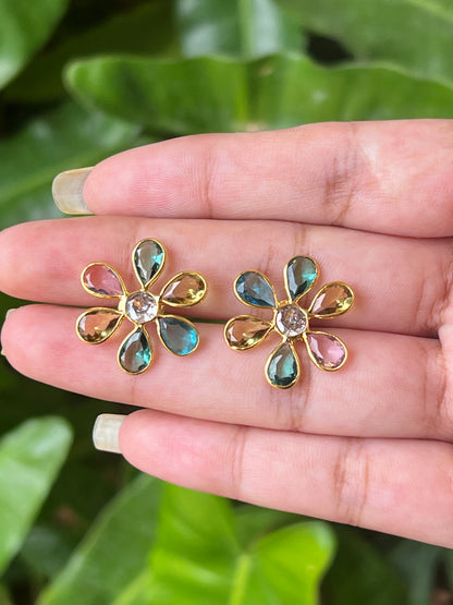 Pastel Stones studs
